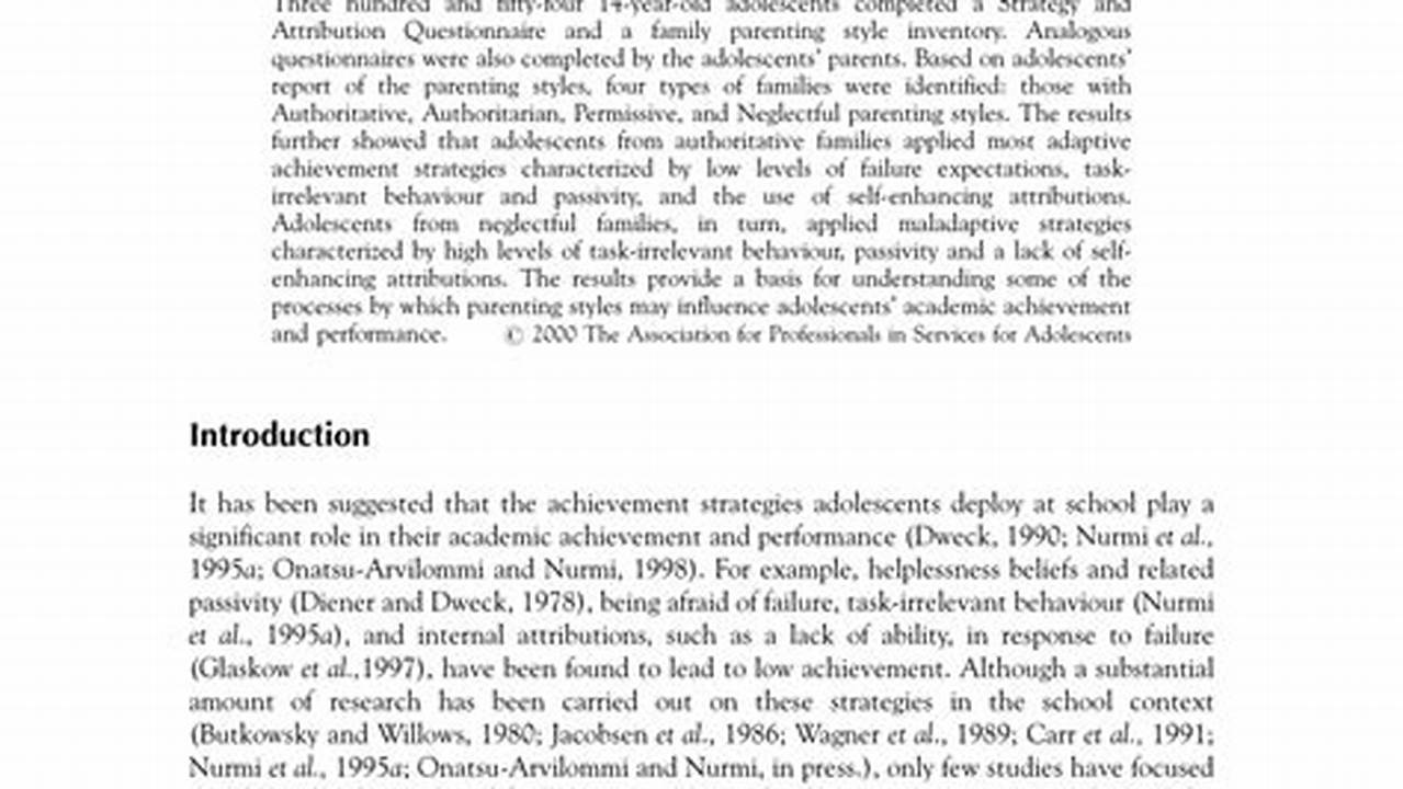 Effective Parenting Styles for Teen Success