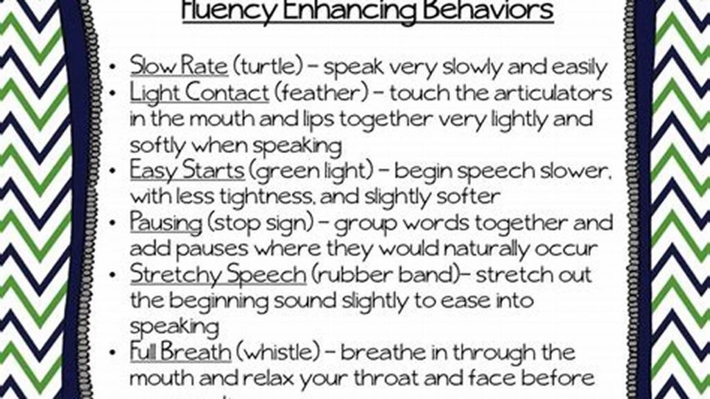 Help Kids Speak Clearly, Fluency Strategies for Parents