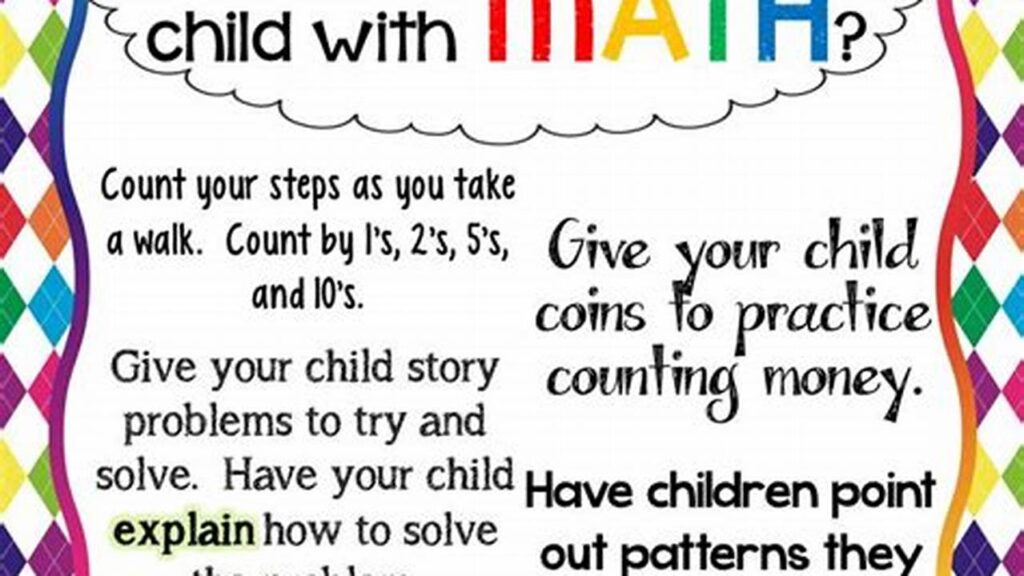 Easy Math Strategies for Parents to Use at Home with Kids